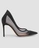 Gianvito Rossi Women's 95MM Mesh & Suede Pumps - 1