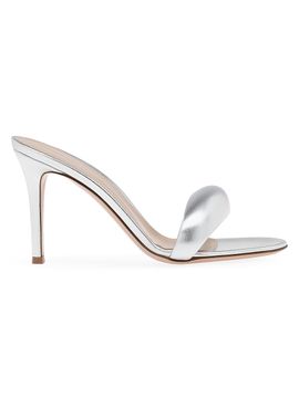 Gianvito Rossi Women's Bijoux 85MM Leather Mules