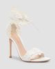 Gianvito Rossi Women's Evie 105MM Lace & Leather Sandals - 2