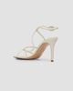 Gianvito Rossi Women's Jungle Mamba 85MM Leather & Rhinestone Sandals - 4