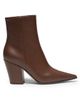 Gianvito Rossi Women's Keinna 85MM Leather Block-Heel Booties - 1