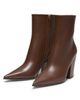 Gianvito Rossi Women's Keinna 85MM Leather Block-Heel Booties - 2