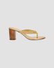 Gianvito Rossi Women's Lattice 70MM Leather Heeled Sandals - 1