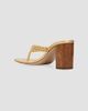 Gianvito Rossi Women's Lattice 70MM Leather Heeled Sandals - 3