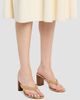 Gianvito Rossi Women's Lattice 70MM Leather Heeled Sandals - 6