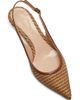 Gianvito Rossi Women's Marbella 55MM Raffia & Leather Pumps - 4