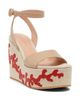 Gianvito Rossi Women's Paros 105MM Leather Platform Wedge Sandals - 2