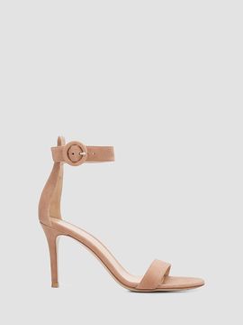 Gianvito Rossi Women's Portofino 85MM Suede Sandals