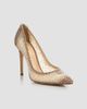 Gianvito Rossi Women's Rania Crystal-Embellished Mesh Pumps - 1