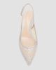 Gianvito Rossi Women's Regina 55MM Kitten Heel Slingback Pumps - 4