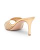 Gianvito Rossi Women's Sienna 70MM Metallic Silk & Leather Stiletto Mules - 3