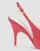 Gianvito Rossi Women's Sofia 70MM Satin Slingback Pumps - 3