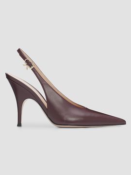 Gianvito Rossi Women's Sofia 95MM Slingback Pumps