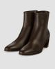 Gianvito Rossi Women's Spencer 45MM Leather Booties - 2