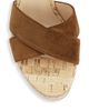 Gianvito Rossi Women's Suede & Cork Platform Sandals - 4