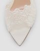 Gianvito Rossi Women's Yvonne 85MM Mesh Lace & Leather Mule Sandals - 6