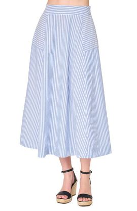 GIBSONLOOK GIBSONLOOK Amanda Smocked Back Midi Skirt