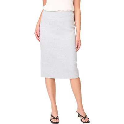 GIBSONLOOK GIBSONLOOK Cotton Blend Structured Knit Pencil Skirt
