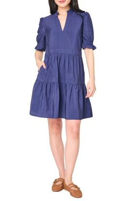 GIBSONLOOK GIBSONLOOK Decked Out Elbow Sleeve Dress
