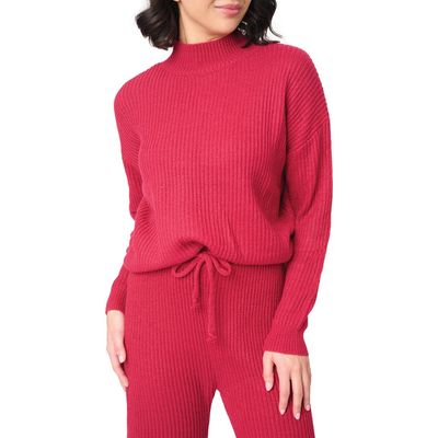GIBSONLOOK GIBSONLOOK Gigi Rib Mock Neck Sweater