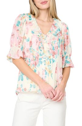 GIBSONLOOK GIBSONLOOK Khloe Ruffles Button-Up Shirt