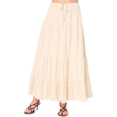 GIBSONLOOK GIBSONLOOK Tiered Maxi Skirt
