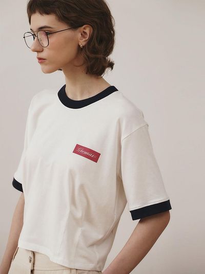 GIEMAR GIEMAR COTTON MODAL TEE