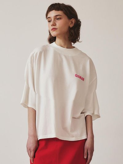 GIEMAR GIEMAR TIGER COTTON MODAL TEE