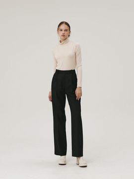 GIEMAR TENCEL SLACKS BLACK