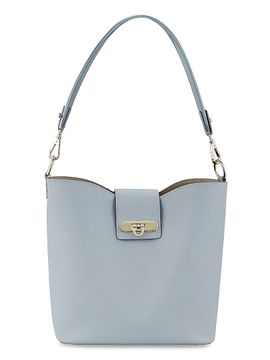 GiGi New York Women's Isabel Textured Leather Bucket Bag