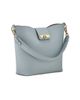GiGi New York Women's Isabel Textured Leather Bucket Bag - 4