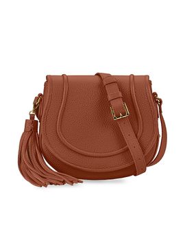 GiGi New York Women's Jenni Leather Saddle Bag