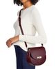 GiGi New York Women's Sophia Leather Saddle Bag - 2