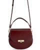 GiGi New York Women's Sophia Leather Saddle Bag - 5