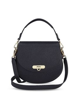 GiGi New York Women's Sophia Textured Leather Saddle Bag