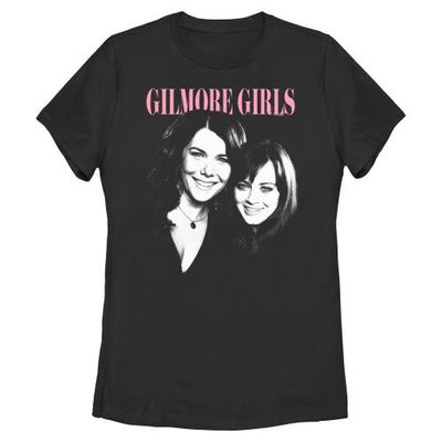 Gilmore Girls Gilmore Girls Women's Mom & Daughter Duo Portrait Short Sleeve Graphic T-Shirt