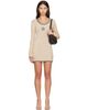 Gimaguas Gimaguas Beige Bahmon Minidress - 1
