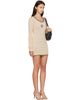 Gimaguas Gimaguas Beige Bahmon Minidress - 2