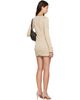 Gimaguas Gimaguas Beige Bahmon Minidress - 3
