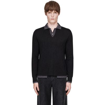 Gimaguas Gimaguas Black & Gray Luis 'Two Layers' Polo