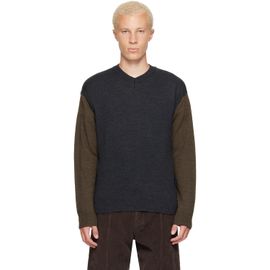 Gimaguas Gimaguas Black & Khaki Toni Sweater