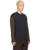 Gimaguas Gimaguas Black & Khaki Toni Sweater - 2