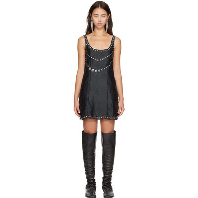 Gimaguas Gimaguas Black Claude Jewel Minidress