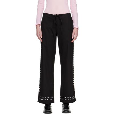 Gimaguas Gimaguas Black Delya Studded Trousers