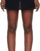 Gimaguas Gimaguas Black Fina Miniskirt - 1