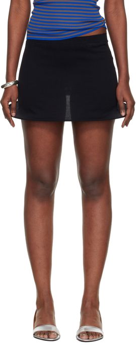 Gimaguas Gimaguas Black Fina Miniskirt