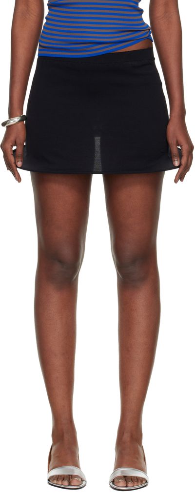 Gimaguas Gimaguas Black Fina Miniskirt