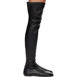 Gimaguas Gimaguas Black High Leather Tall Boots