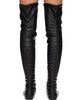 Gimaguas Gimaguas Black High Leather Tall Boots - 2