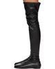 Gimaguas Gimaguas Black High Leather Tall Boots - 3